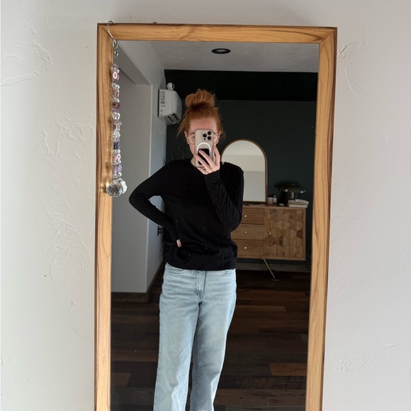 Merino Wool Black Long Sleeve - Picture 3 of 3